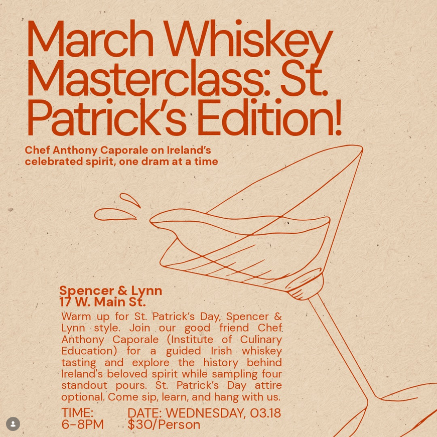 March Whiskey Masterclass