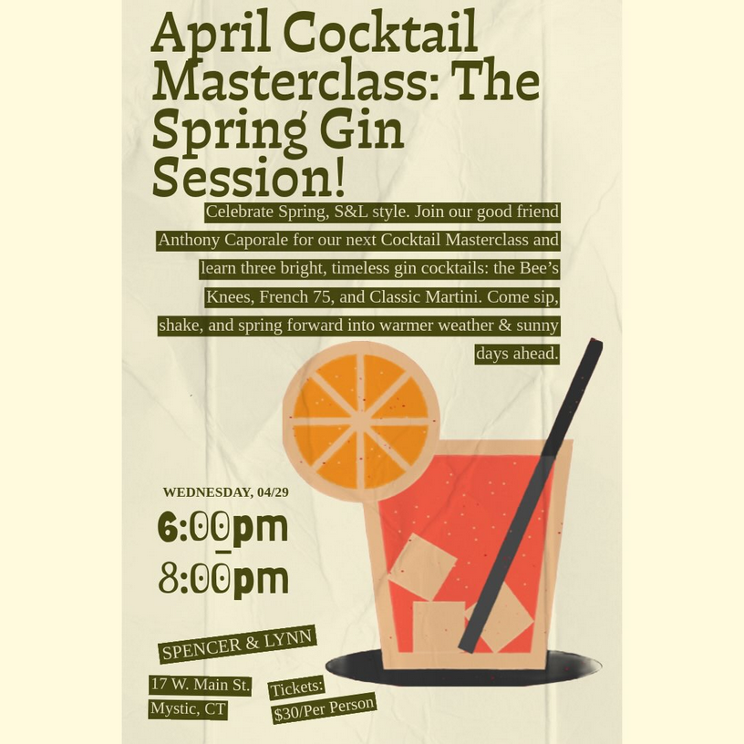 The Spring Gin Session